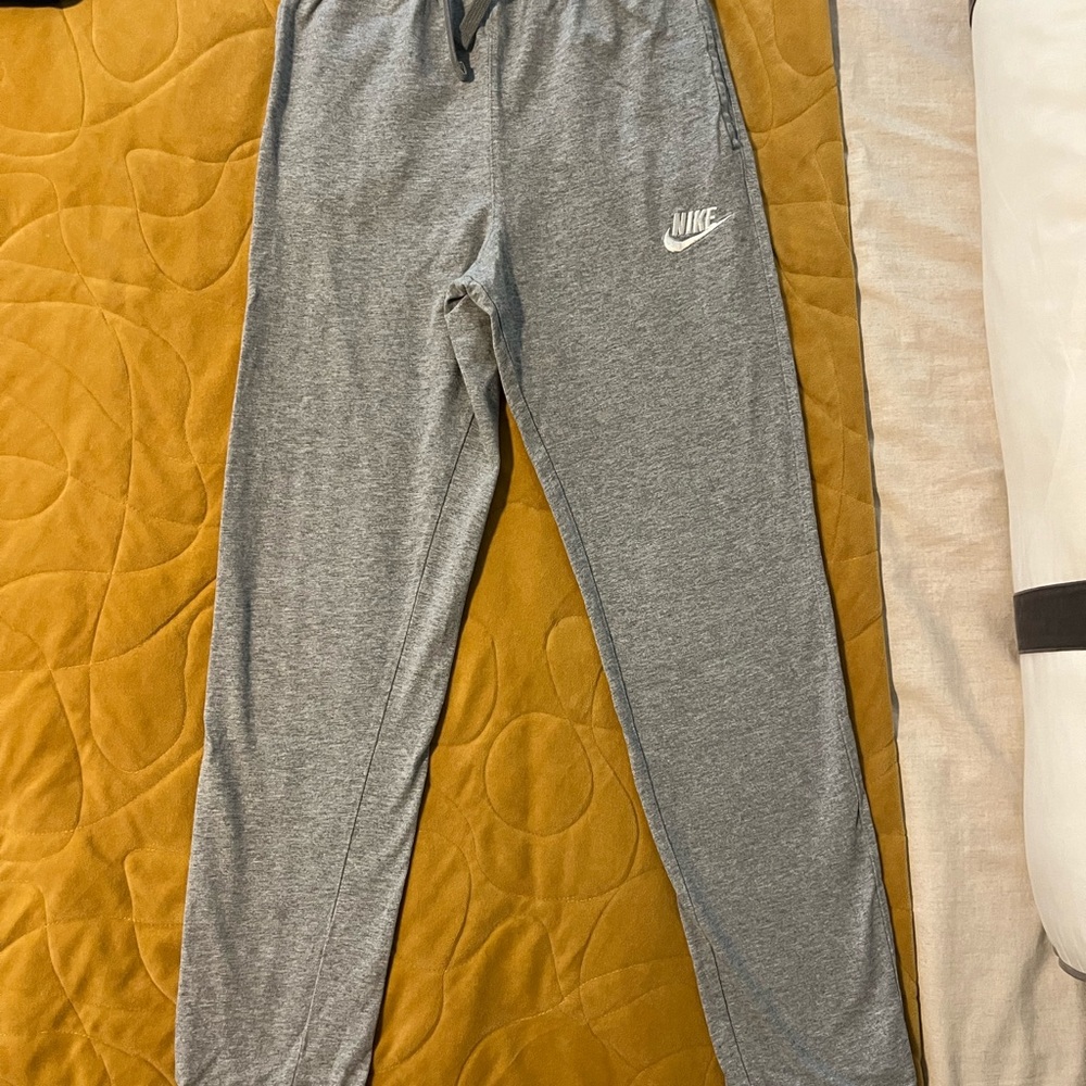 Nike Kids Heather Gray Sweatpants